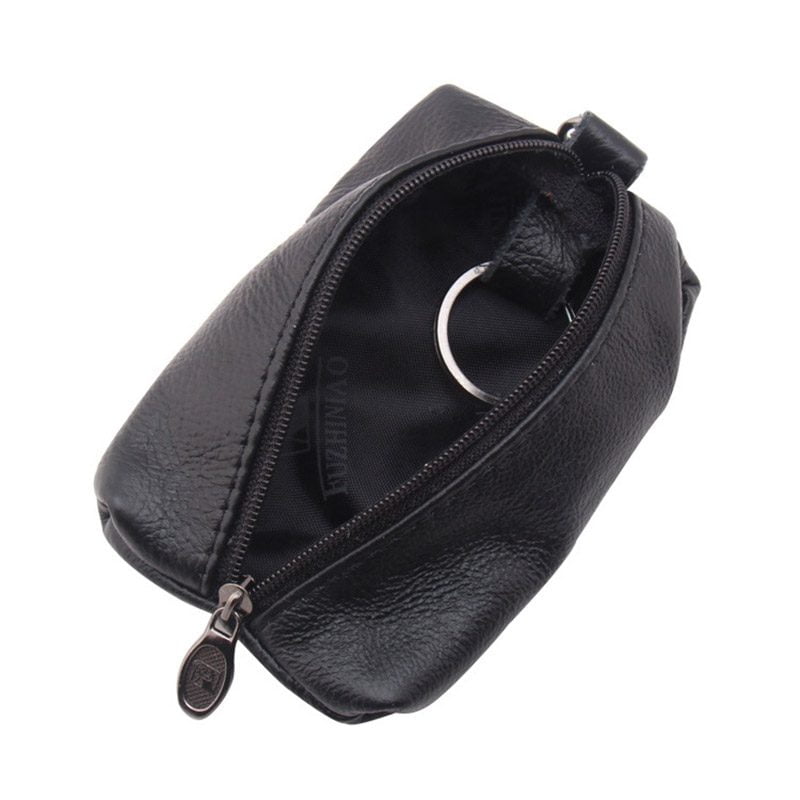 Car Key Card Case Men Women Leather Organizer Key Bag