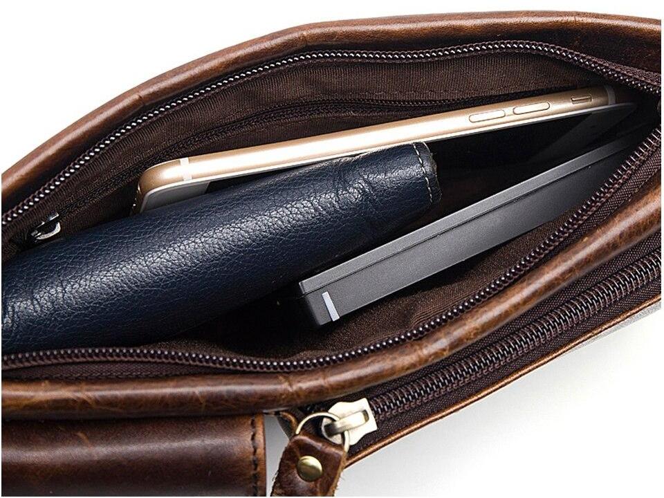 Genuine Leather Waist Bags