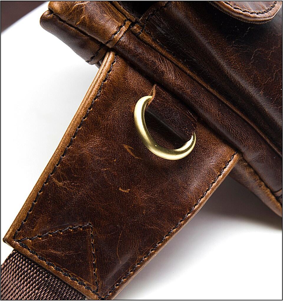 Genuine Leather Waist Bags