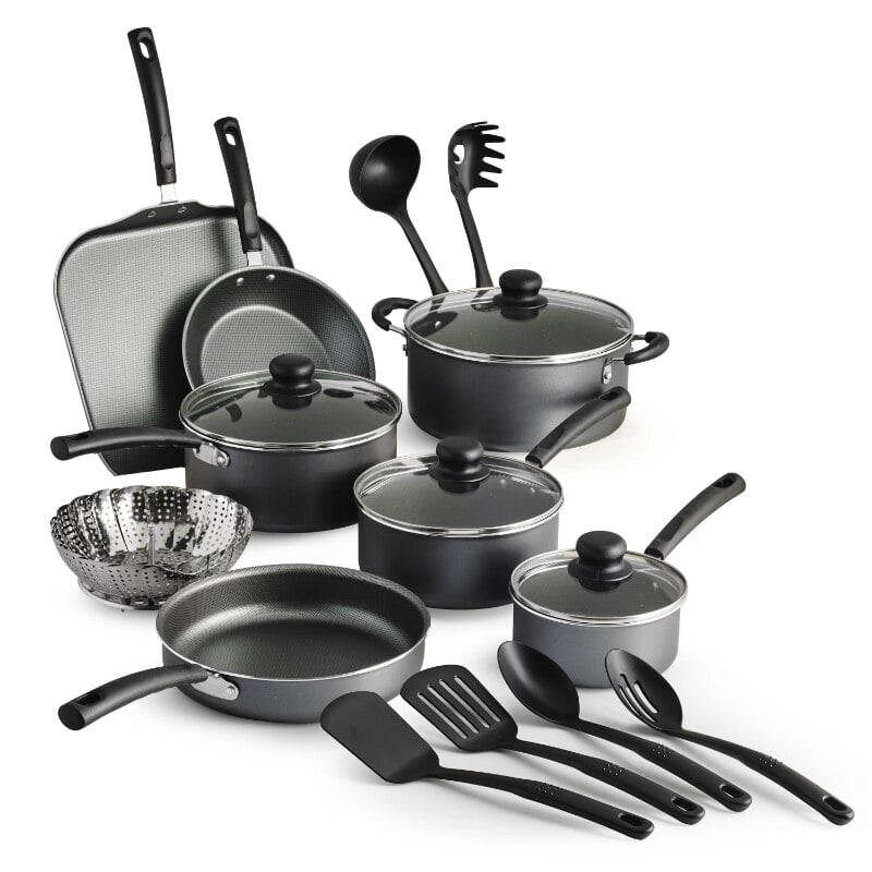 Umall's Primaware 18 Piece Non-stick Cookware Set