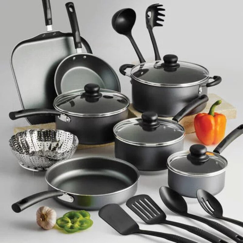 Umall's Primaware 18 Piece Non-stick Cookware Set
