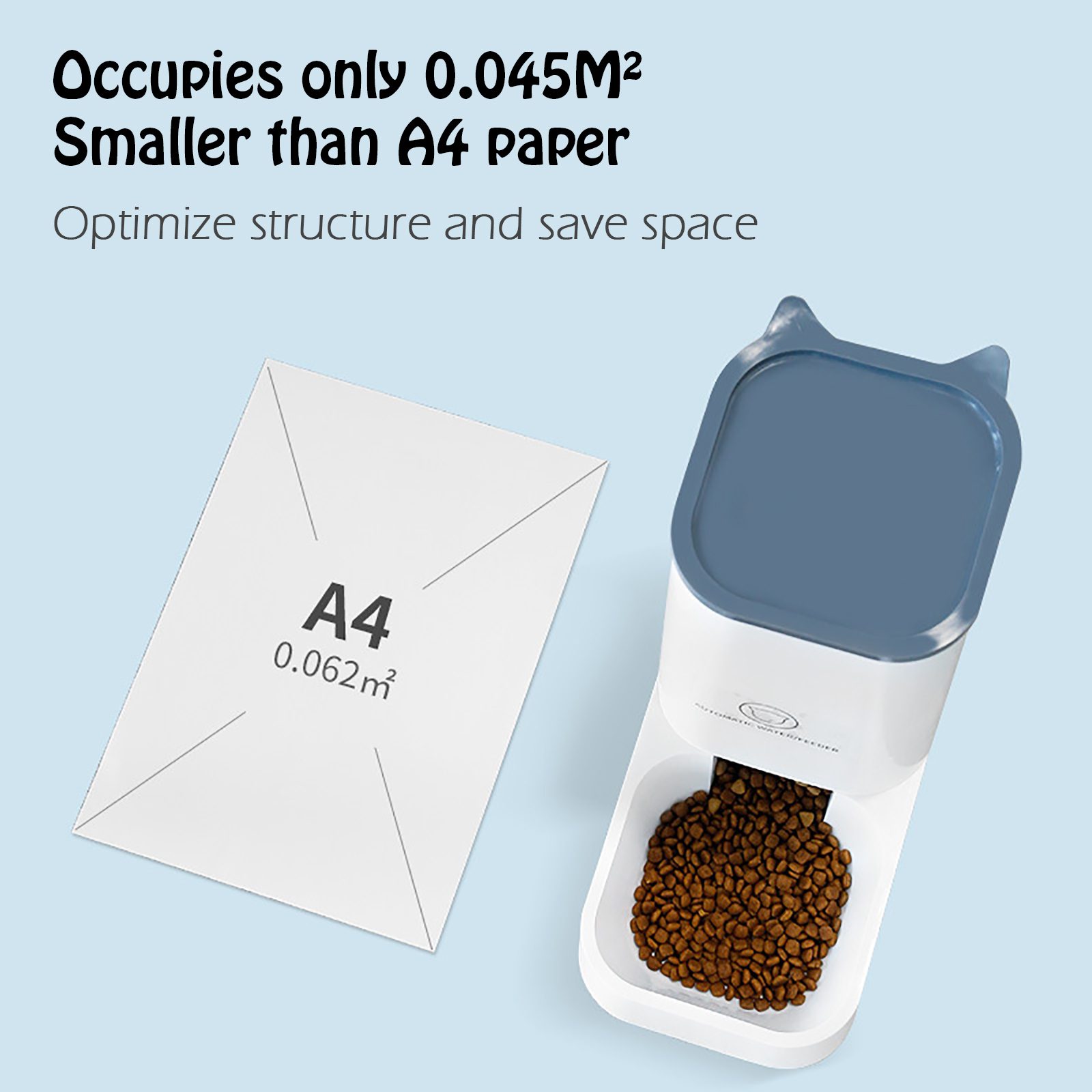 Automatic Pet Feeder compare to A4