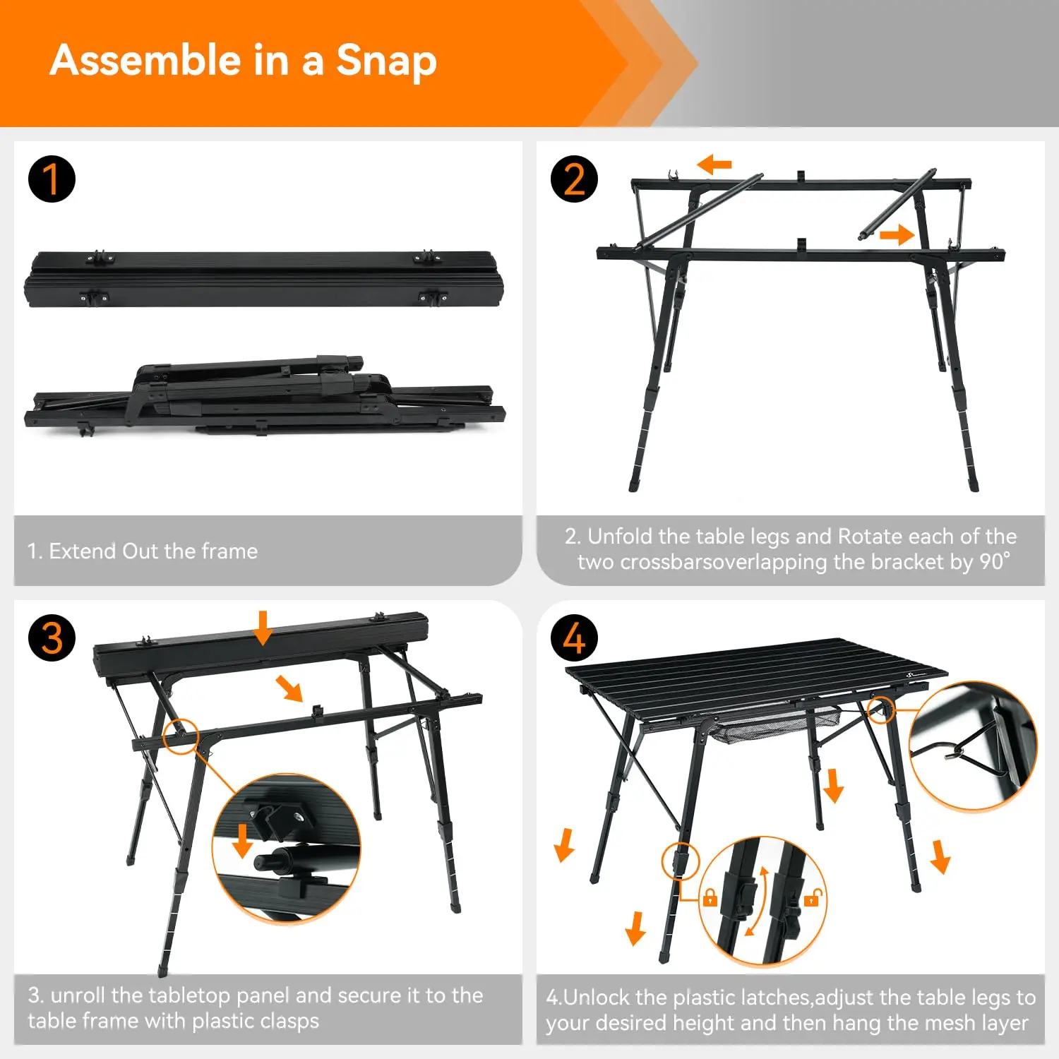 table assemble in a snap table assemble in a snap