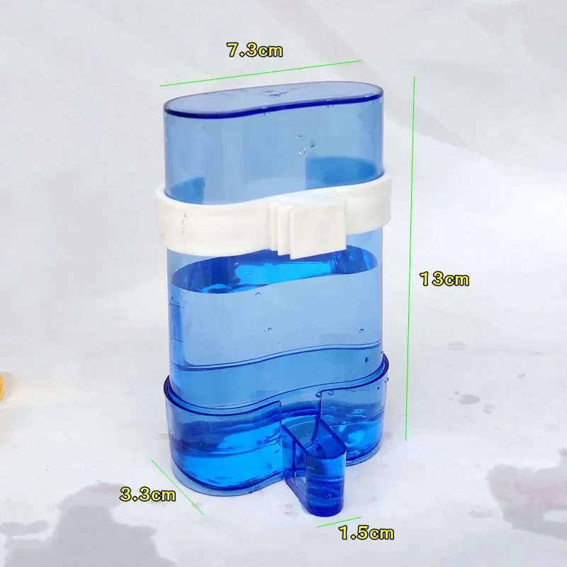bird water dispenser blue size